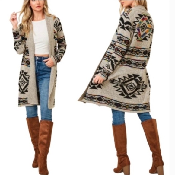 northern angel Sweaters - Ladies Duster Cardigan